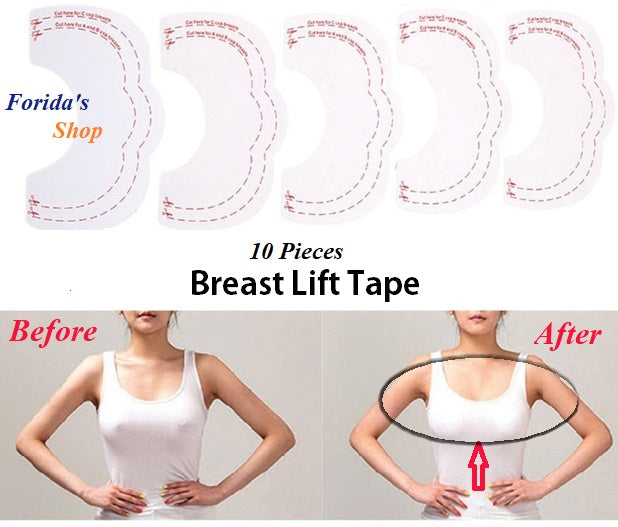 10 Pieces Breast Lift Tape