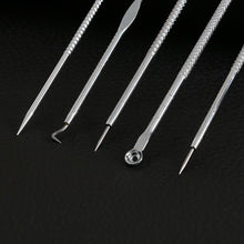 Stainless Steel Blackhead Extractors (Set of 5)