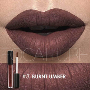 Focallure Waterproof Liquid Lipstick Matte (Smudge Proof Lipstick)