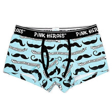 Couple Underwears Cartoon Printing Underpants Knickers Sexy Women