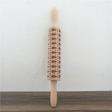 CHRISTMAS EMBOSSING ROLLING PIN