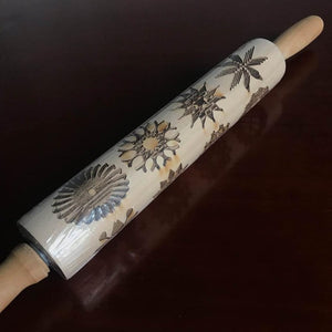 CHRISTMAS EMBOSSING ROLLING PIN