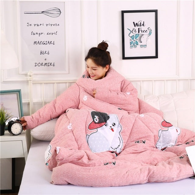 MyComfy Full Body Blanket with Sleeves