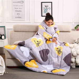 MyComfy Full Body Blanket with Sleeves