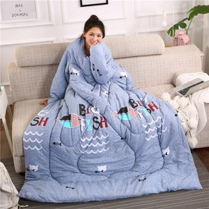 MyComfy Full Body Blanket with Sleeves